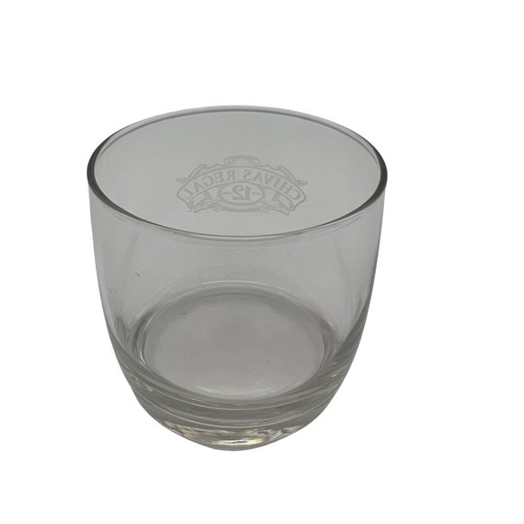 Chivas Regal Lowball Whiskey Glass Aged 12 Years Barware On the Rocks 3.5" - Picture 5 of 6